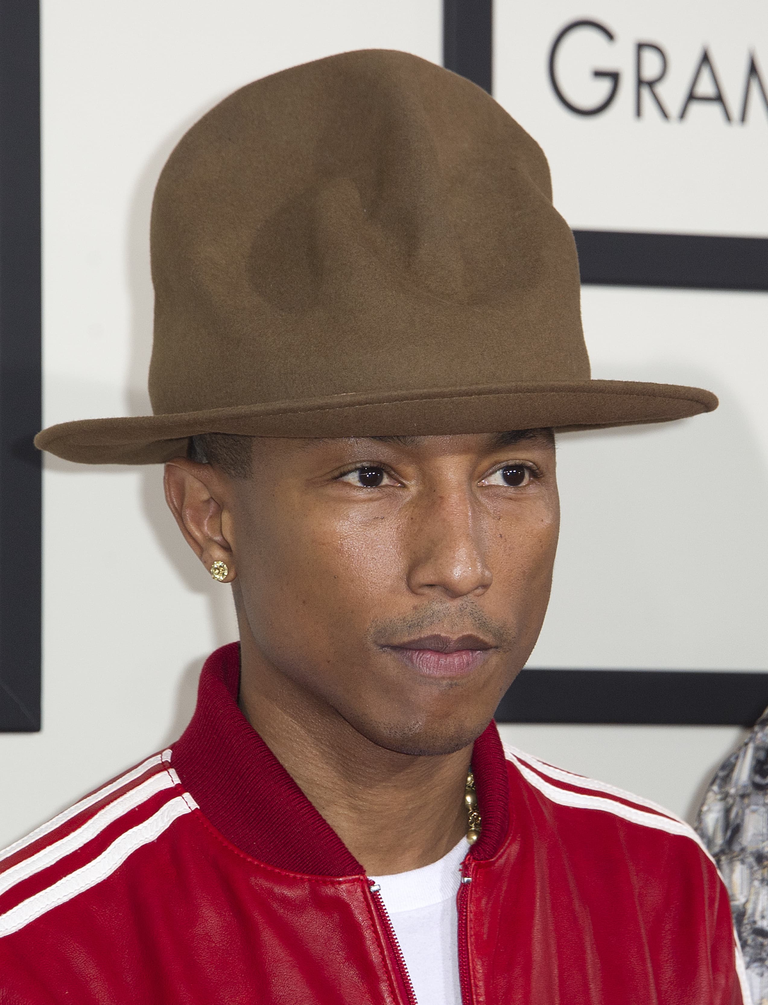 pharrell in large hat